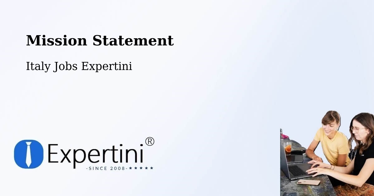 Mission Statement - Italy Jobs Expertini